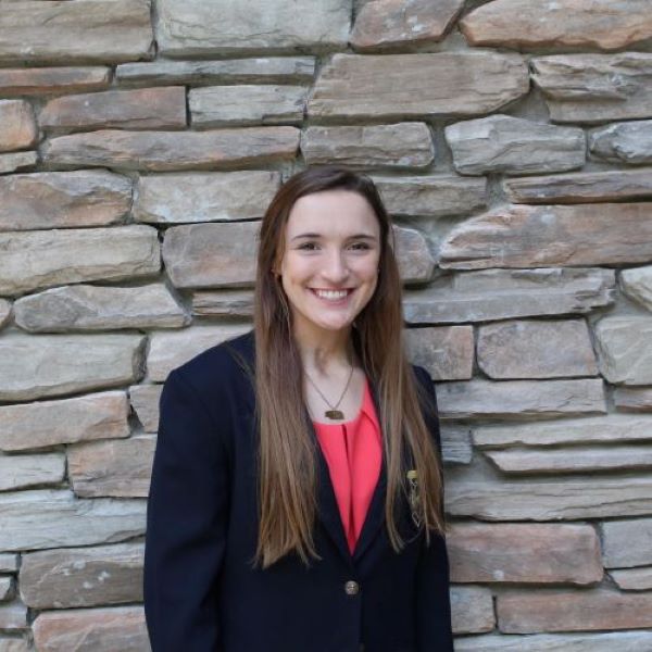2019-2020 Nebraska FBLA State Secretary Megan Wallman portrait.